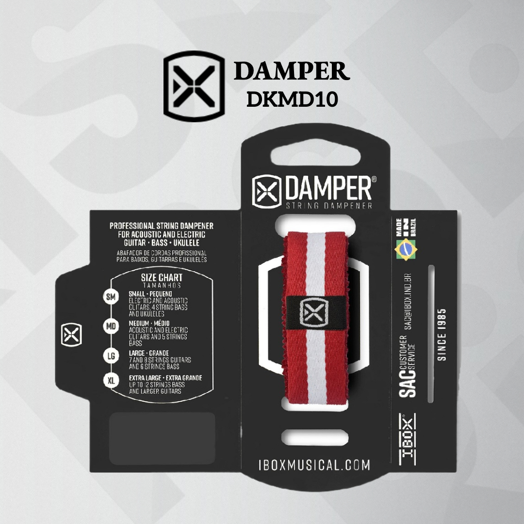 IBOX String Damper 質感布標款 - Fabric 系列 MD 尺寸 悶音束帶