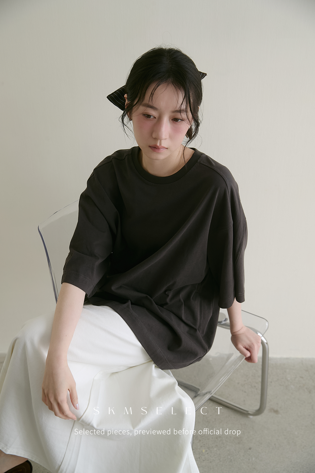 R.極簡寬版TEE-6色