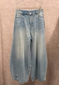 0420SZ30-SZHK-CLOS-美式復古百搭垂感彎刀褲(A30)