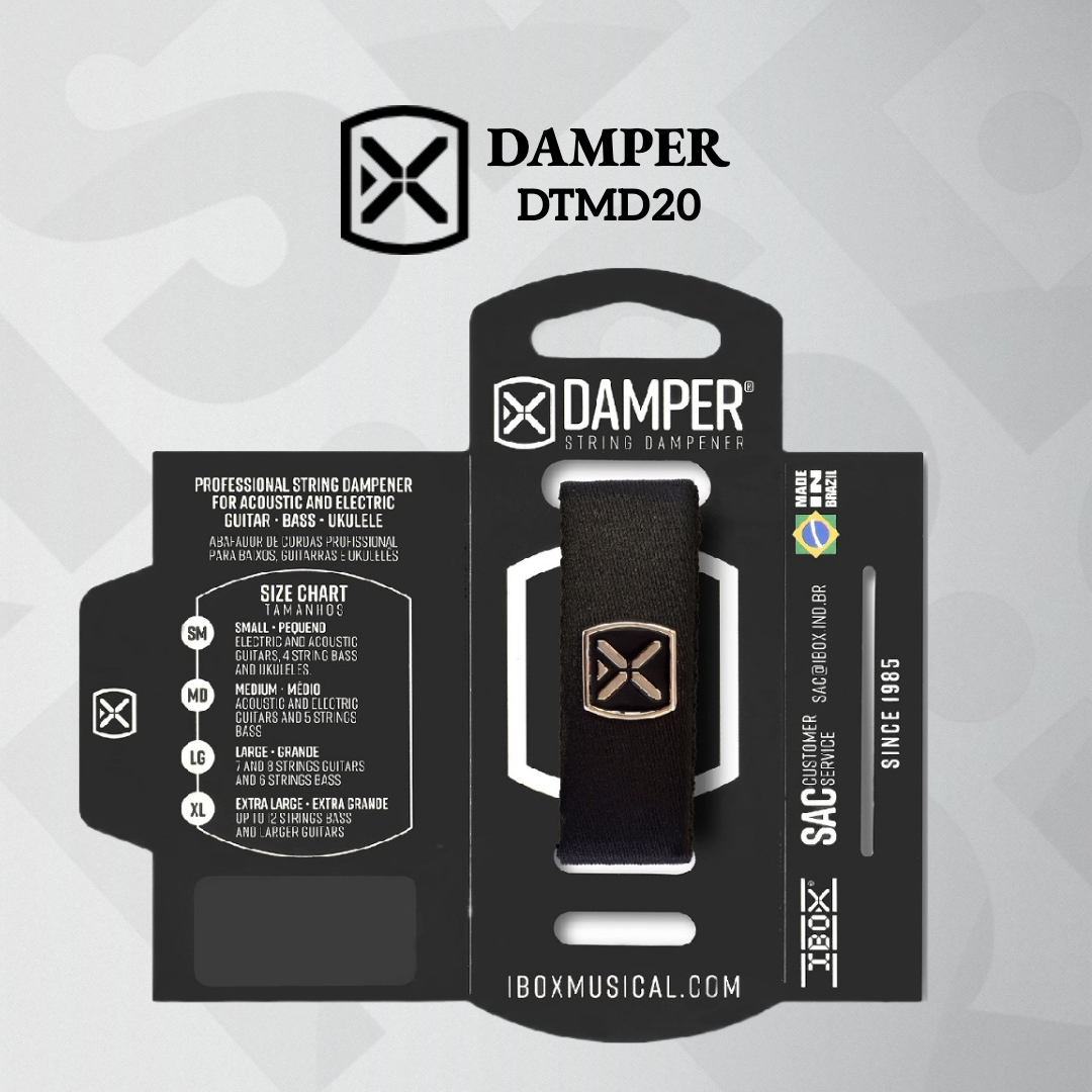 IBOX String Damper 科技聚脂款 - Polyester 系列 MD 尺寸 悶音束帶