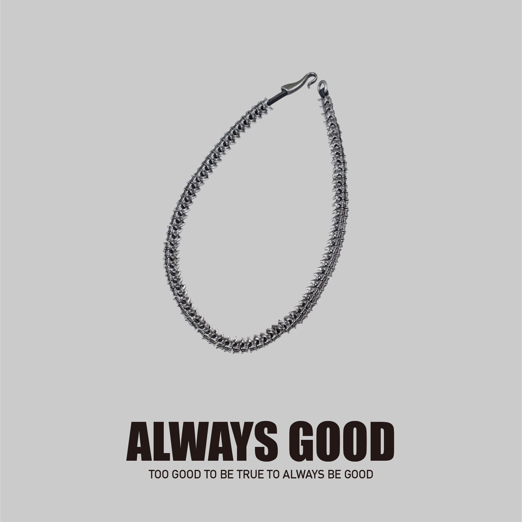 『Always_Good』扣環 脊椎 龍骨鏈