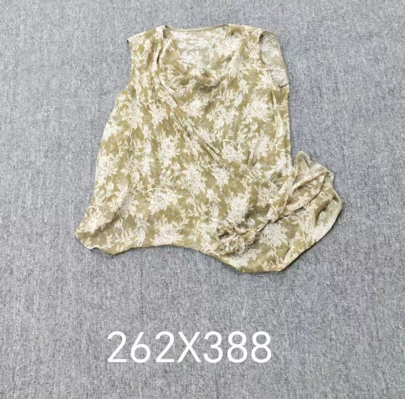 0420SZ68-SZHK-CLOS-植物花卉無袖上衣(A68)