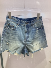 0420SZ66-SZHK-CLOS-辣妹風破洞毛邊牛仔短褲(A66)