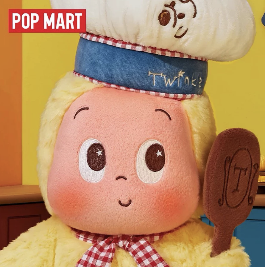 POP MART 泡泡瑪特 星星人 歡迎來到月球表面系列 烘焙師毛絨大公仔