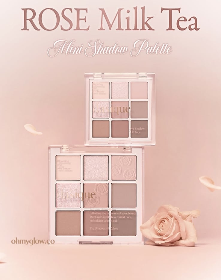 少 量 現貨｜ Dasique Mini Shadow Palette 迷你九色眼影盤#27 Rose Milk Tea