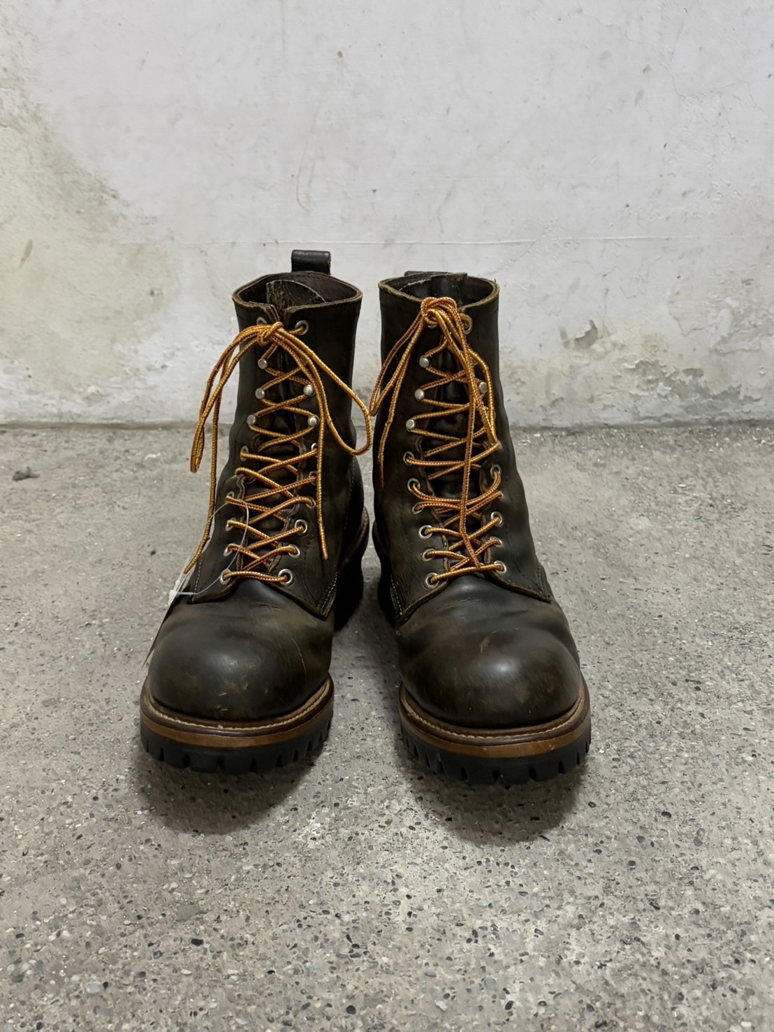 70’s (1973) RED WING LOGGER BOOTS