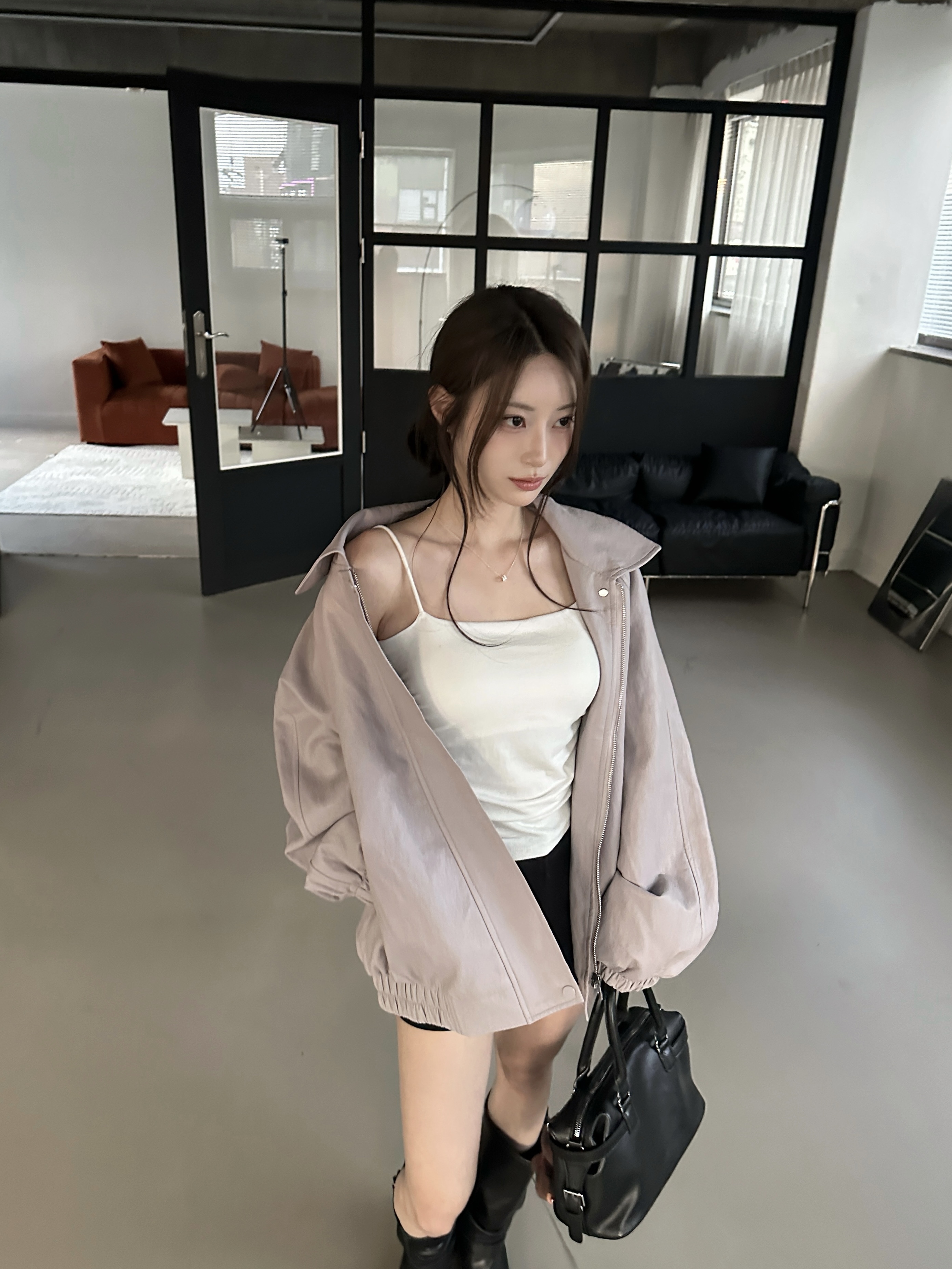 J20 Color Palette 春夏款輕量皮外 (淺紫)