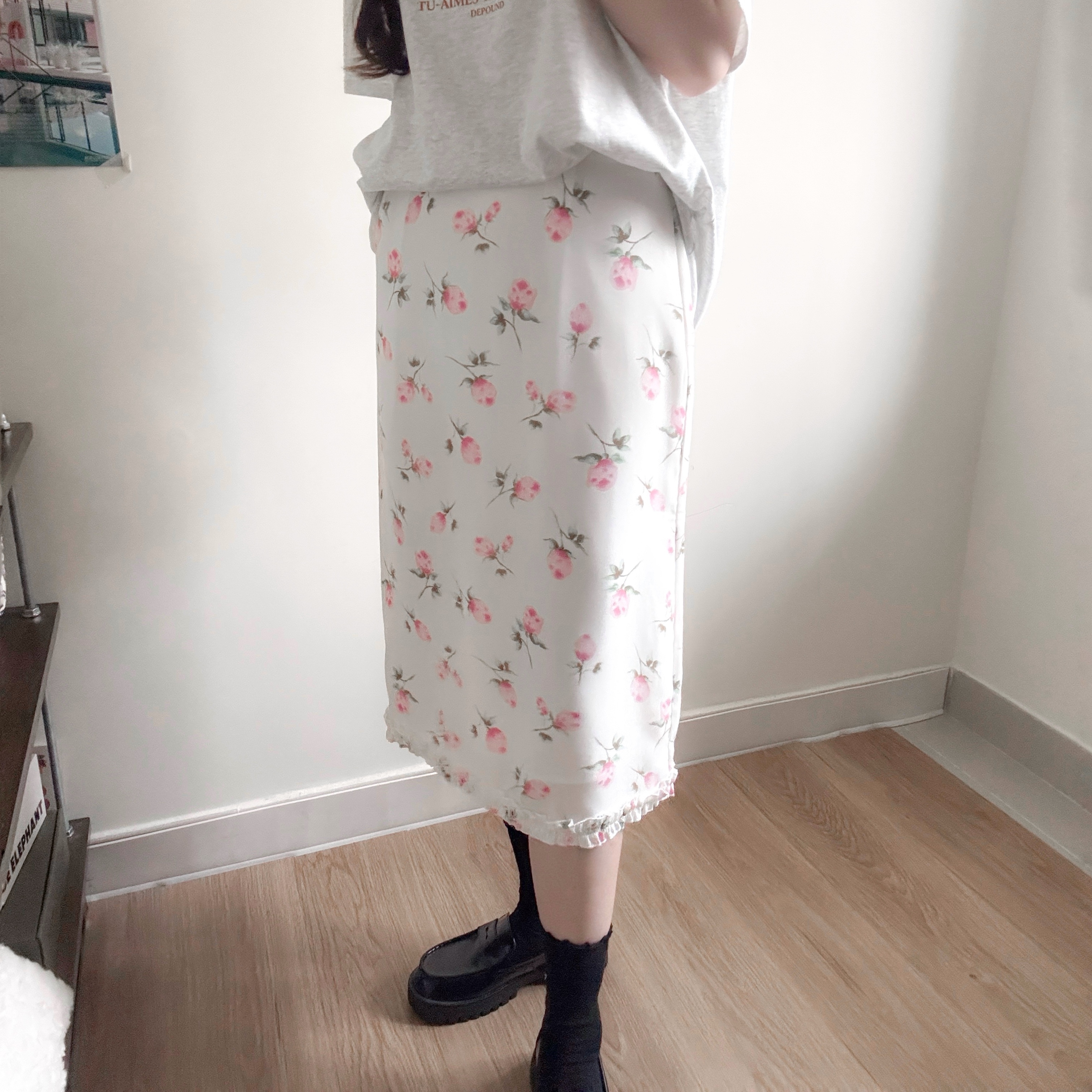 Floral花花直身裙