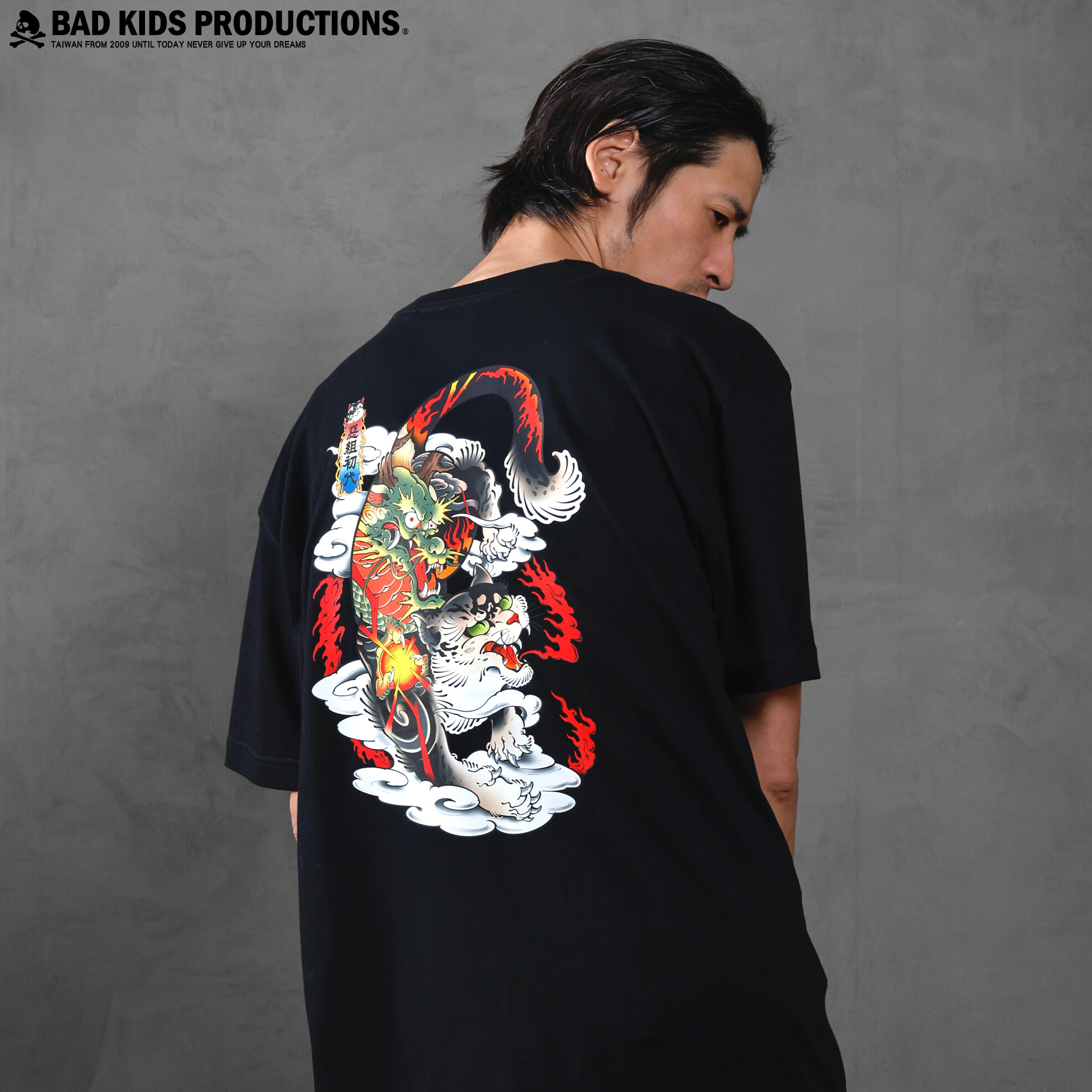 BAD KIDS 惡童 26S/S Tattoo Cat Tee (龍款)