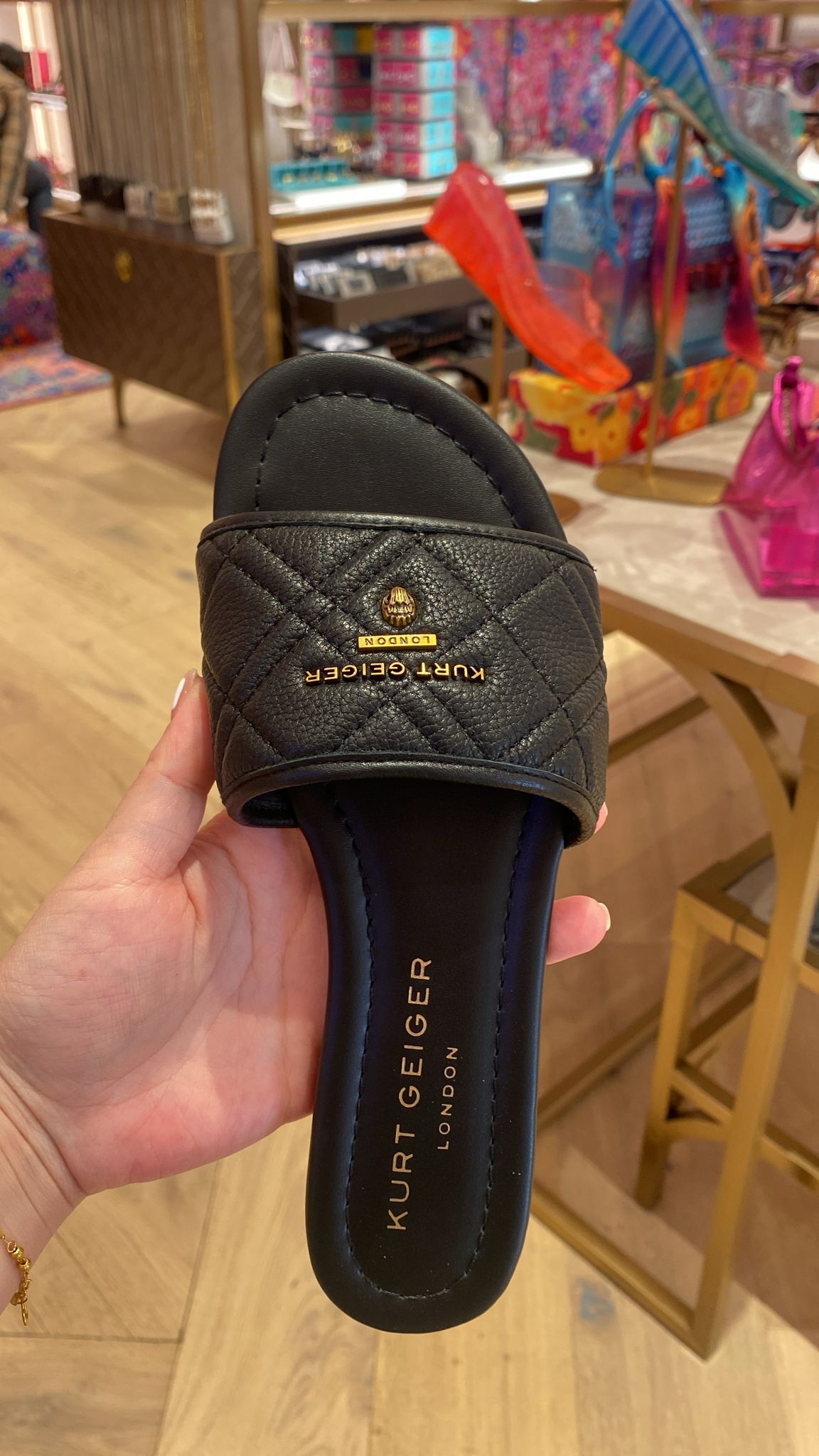 英國代購 -KG Kurt Geiger KGL GREENWICH FLAT SANDAL