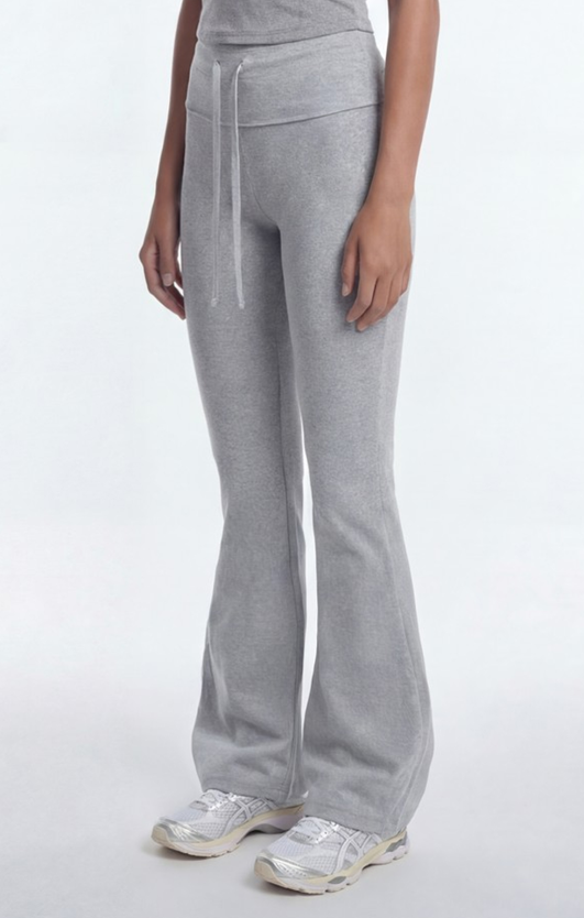 YM024 HDEX Sophie Relax Bootcut Leggings - 灰色