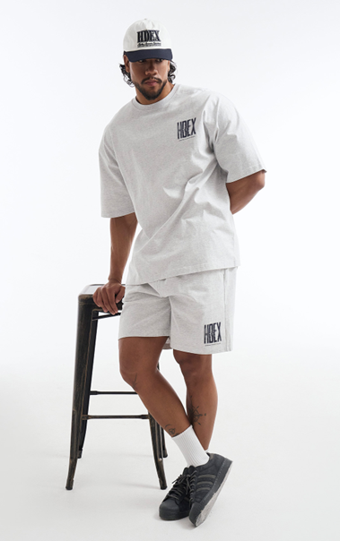 YM047 HDEX Crack Printed Shorts