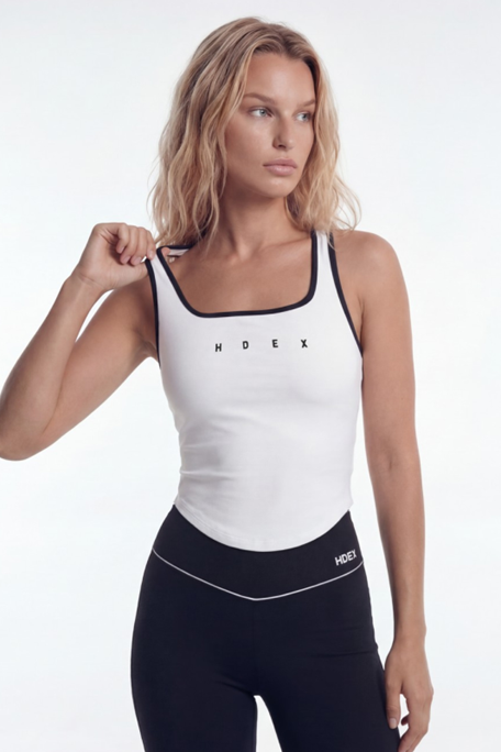 YM023 HDEX Sophie Square-Neck Crop Bra Top