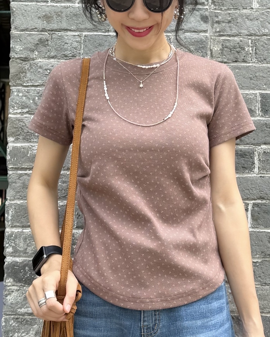 4月新品♥碎花微彈性Top