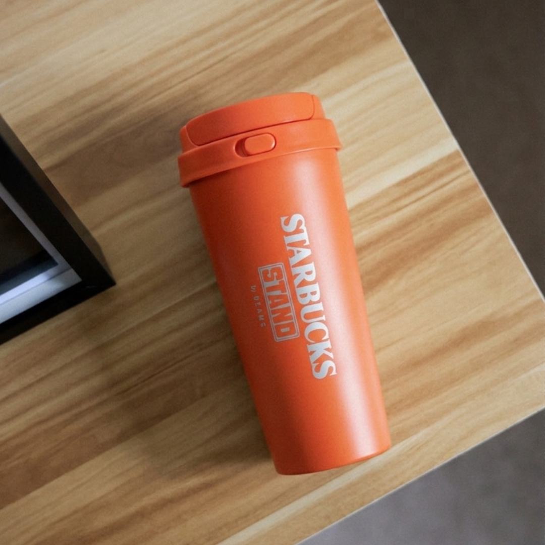 STARBUCKS STAND by BEAMS 不鏽鋼隨行杯 473ml