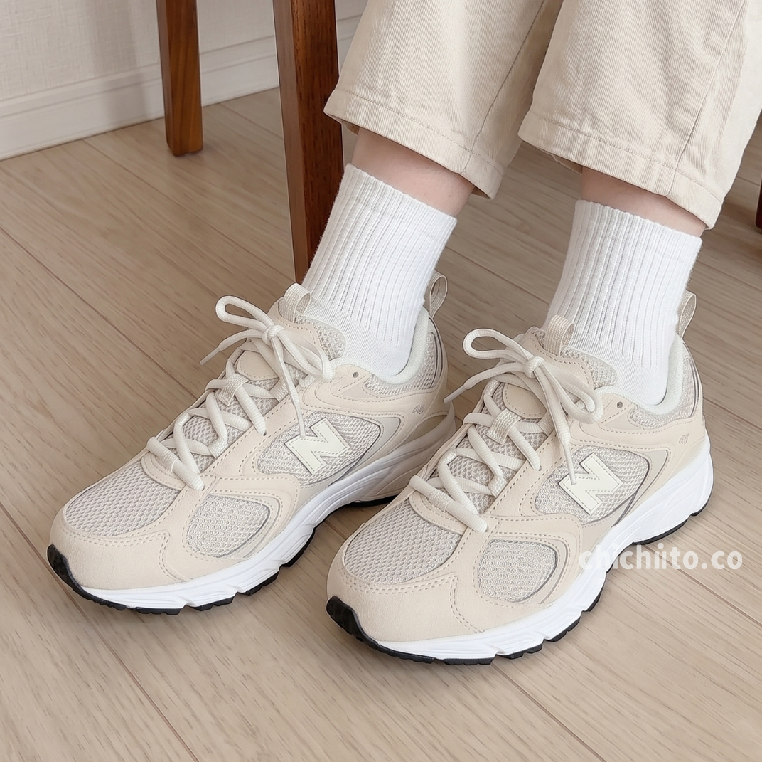 New Balance 408 燕麥奶茶