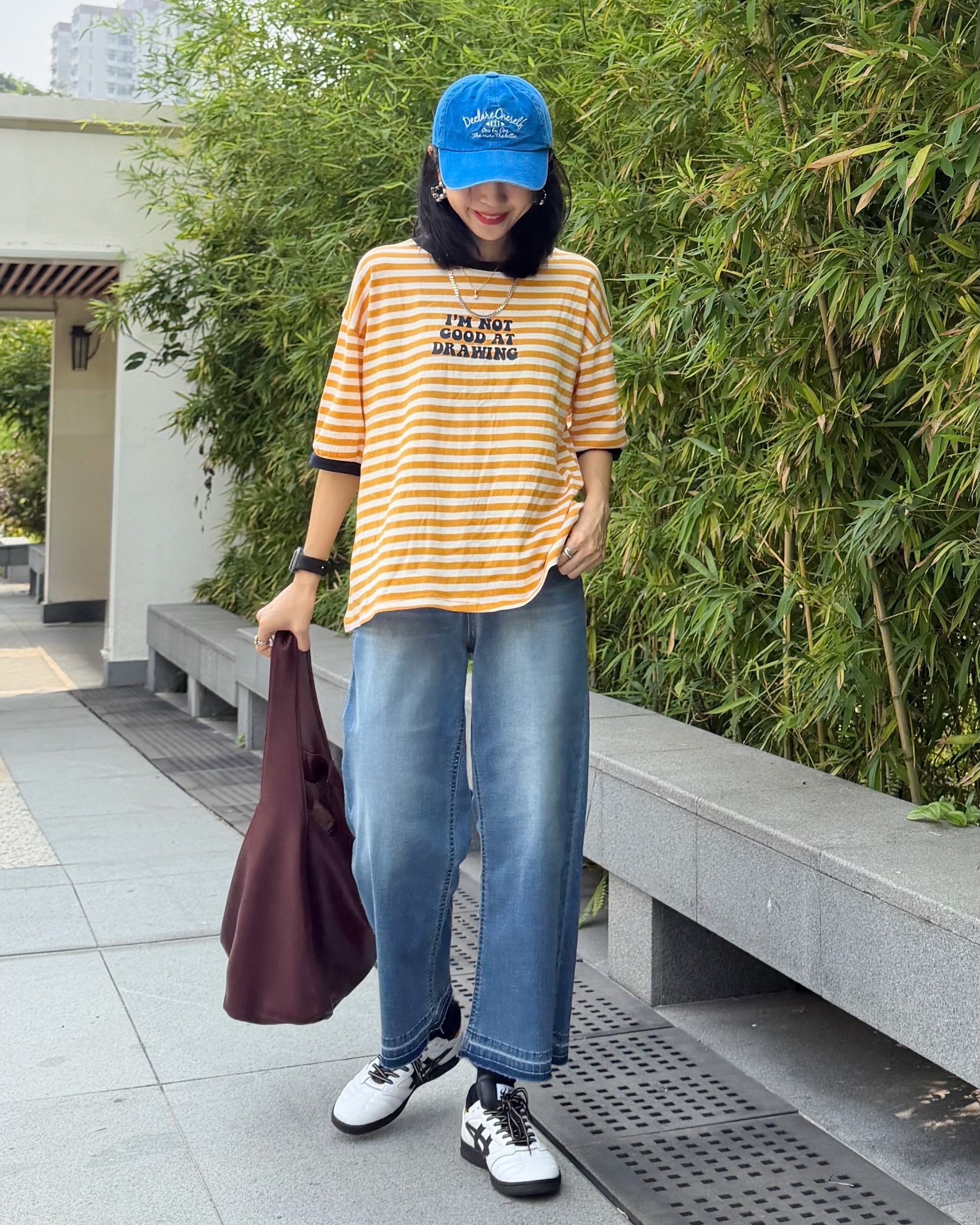 4月新品♥橫間拼色Tee