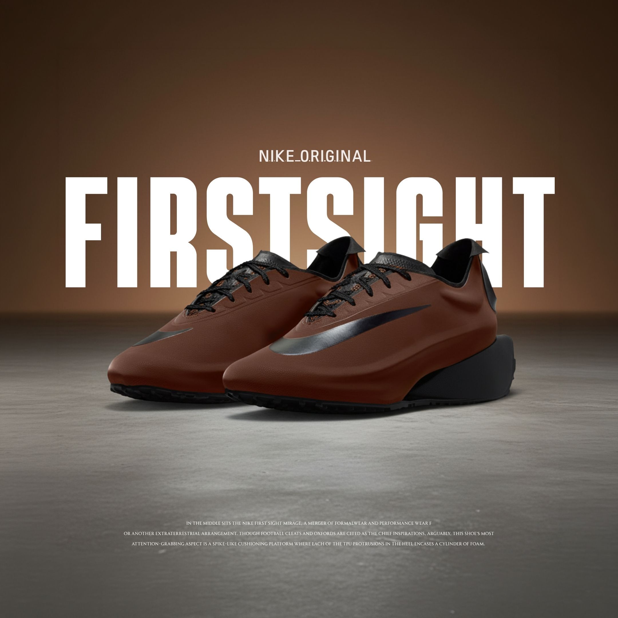 NICEDAY 代購 Nike First Sight Noir 棕黑 舒適 支撐 跑步鞋 HQ2409-200