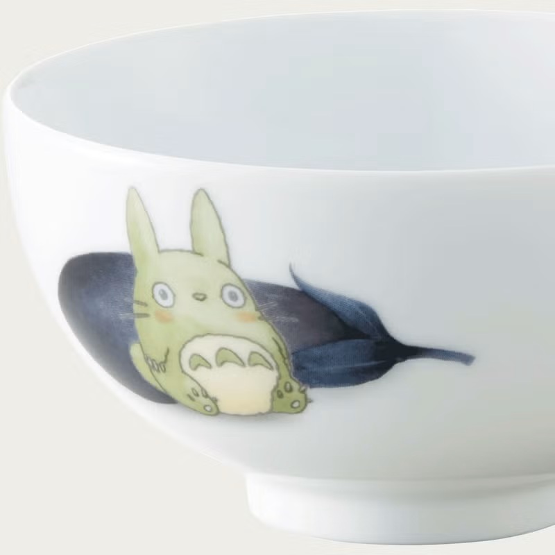 Noritake 飯碗 龍貓 茄子