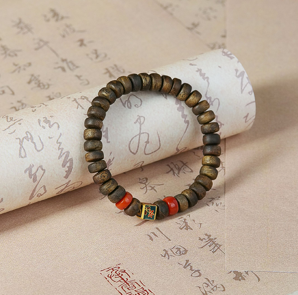 SE36 母樹DIY南紅直切手串 (J-L9162) **連證書