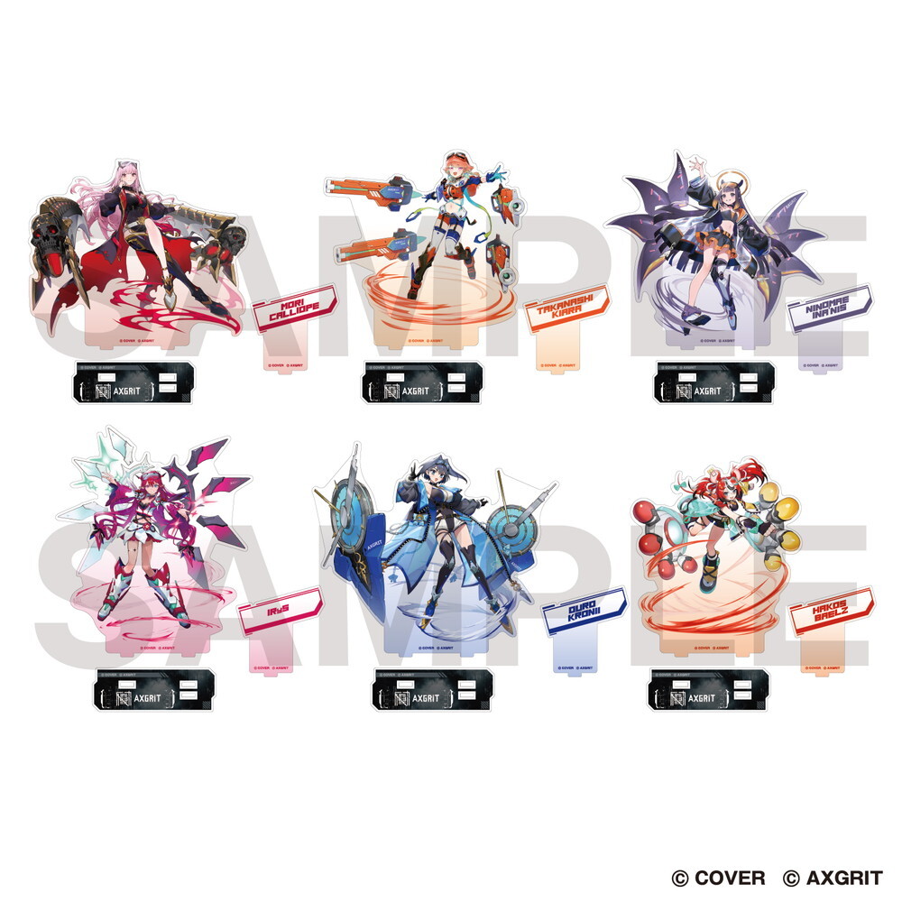 「場販」「官品代購」hololive 「ホロライブEnglish -Myth-＆-Promise-」 のPOP UP SHOPをSHIBUYA TSUTAYA 6階 IP書店 💀🐔🐙🎲⏳💎 (Mori Calliope/ Takanashi Kiara/ Ninomae Ina’nis/ Hakos Baelz/ Ouro Kronii/ IRyS)