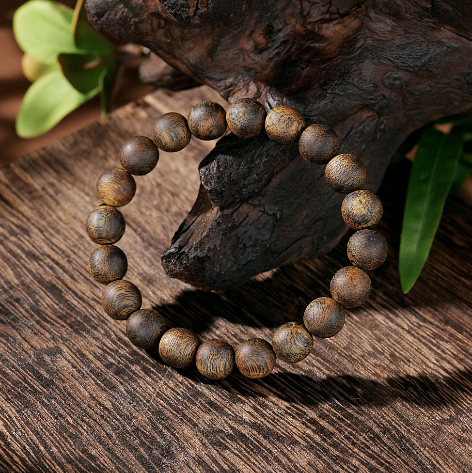 SE72 99分沉稀缺蘭花結 約10mm 手串 (J-L9200) **連證書