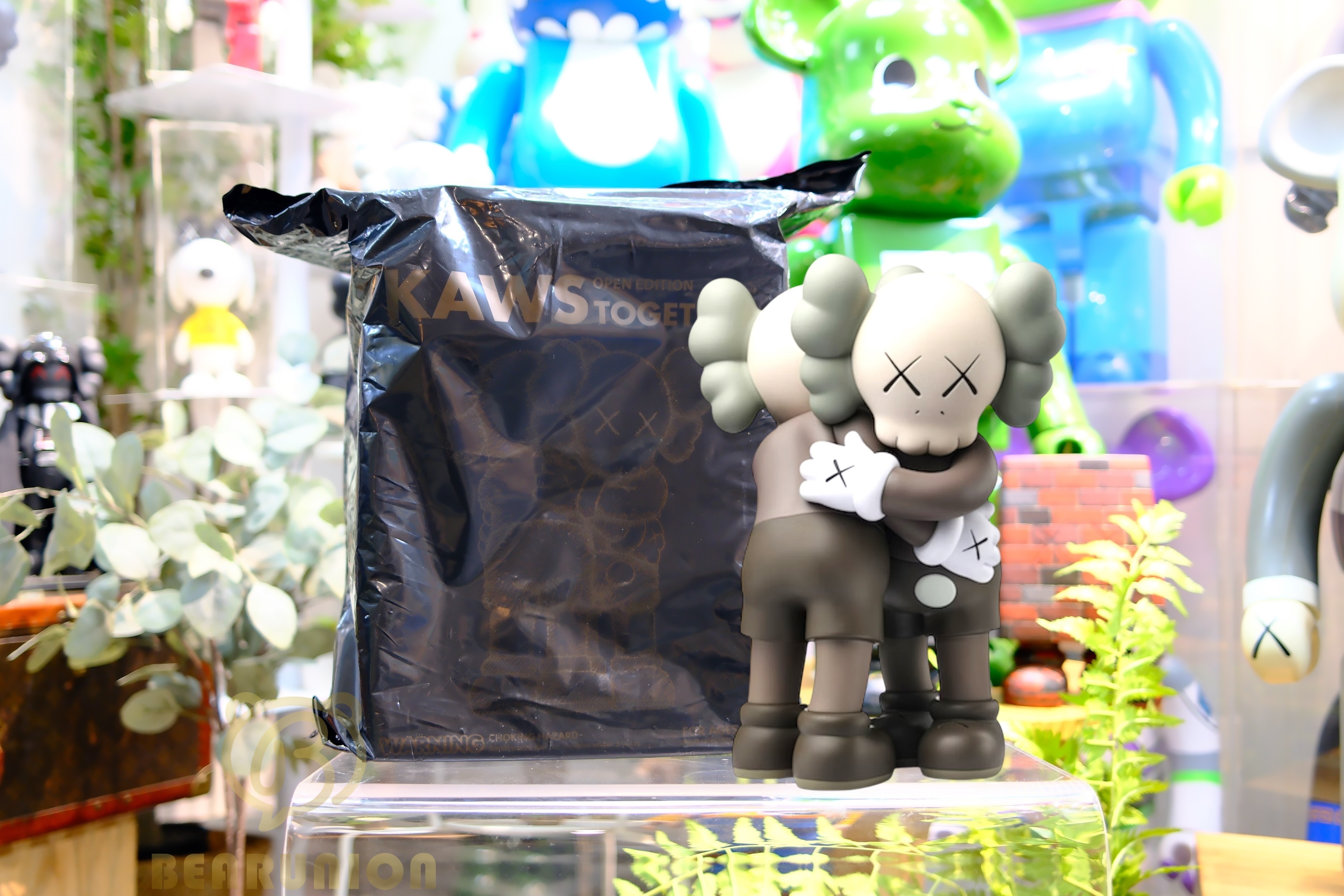 🥇現貨🥇KAWS Together Vinyl Figure Brown