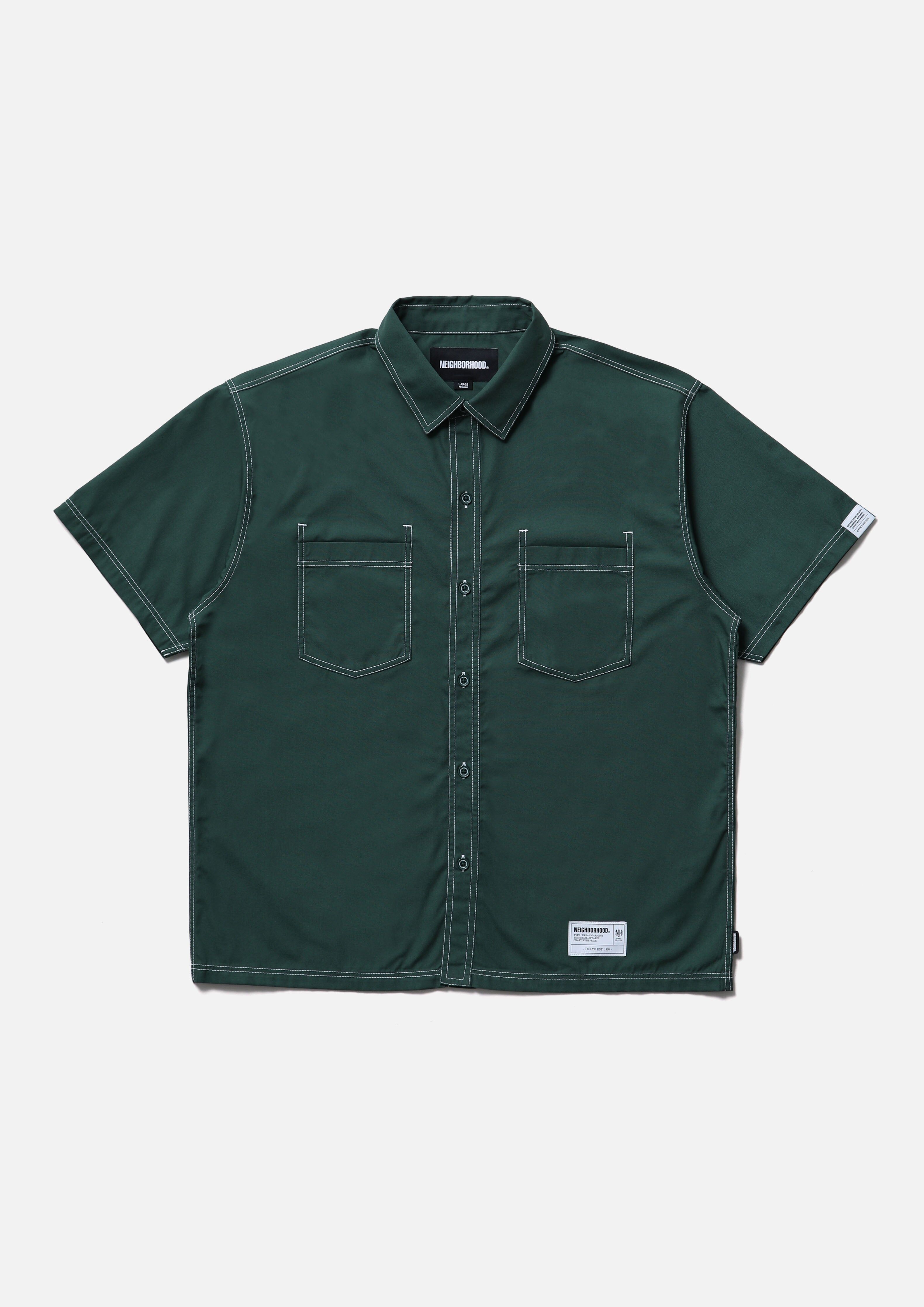 『代購商品』2026SS NEIGHBORHOOD NBHD VISIBLE STITCHING SHIRT SS 襯衫 261TSNH-SHM06