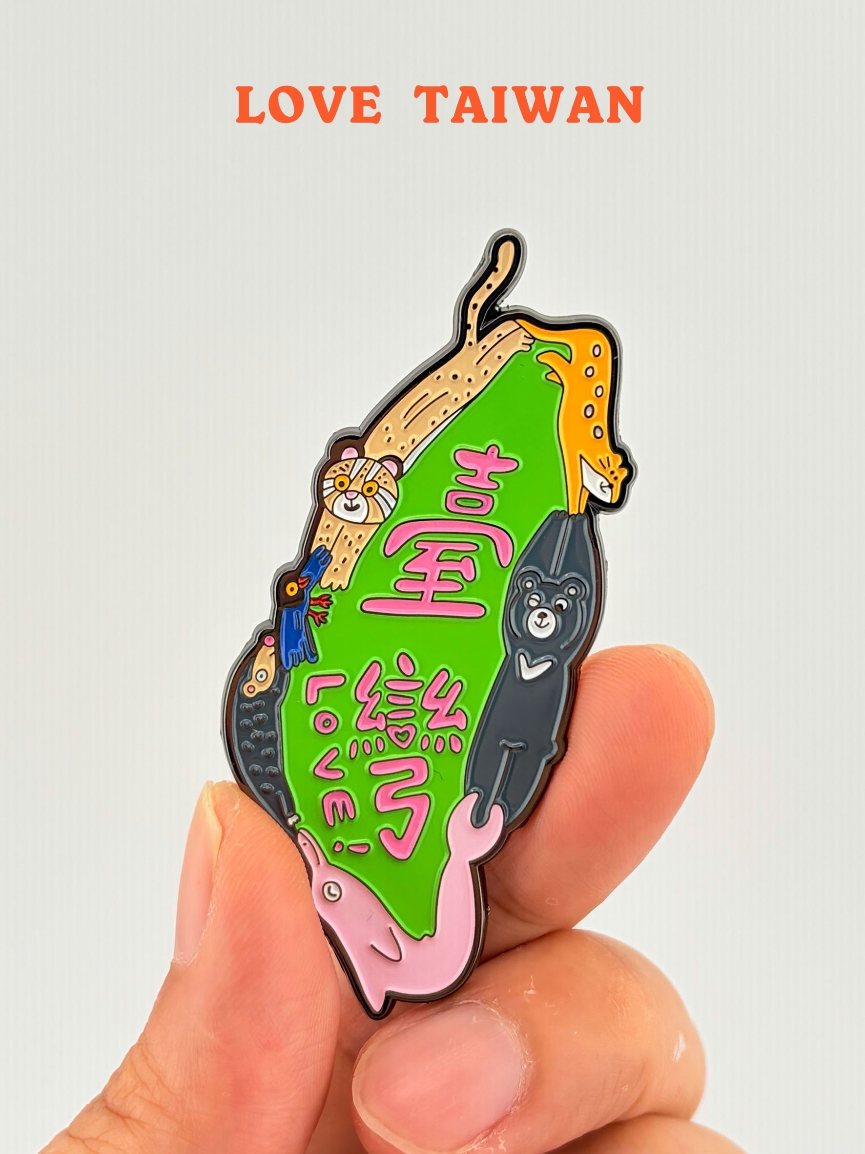 臺灣守衛隊 / 銅烤漆金屬徽章