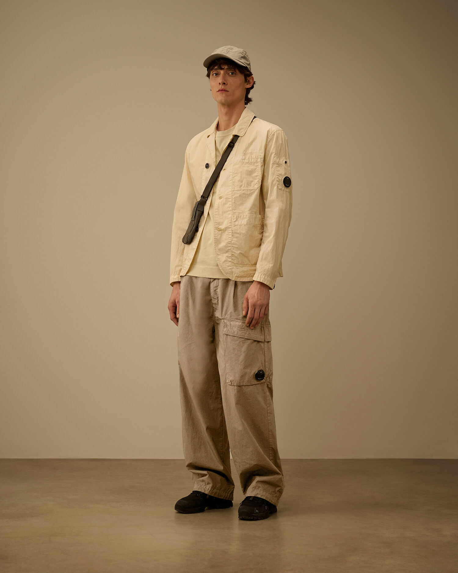 【代購】CP COMPANY Micro-Reps 鏡片寬版工裝褲 Boxy Cargo Pants 機能長褲