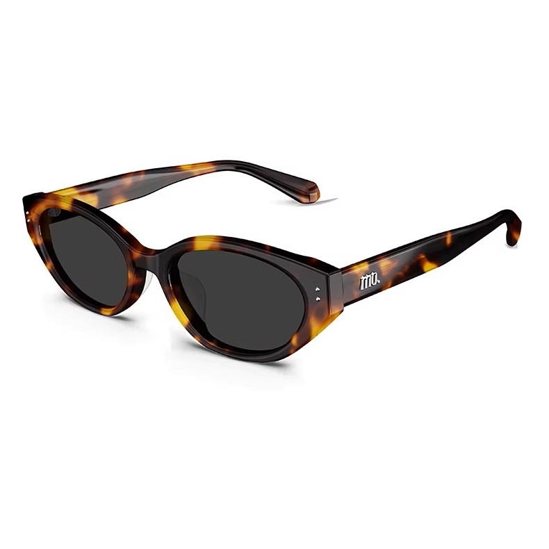 【MOLSION】MM3002 C20 貓眼框偏光太陽眼鏡♦(琥珀) #宋雨琦同款#張凌赫同款