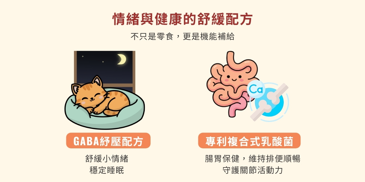 GABA紓壓配方，專利複合式乳酸菌