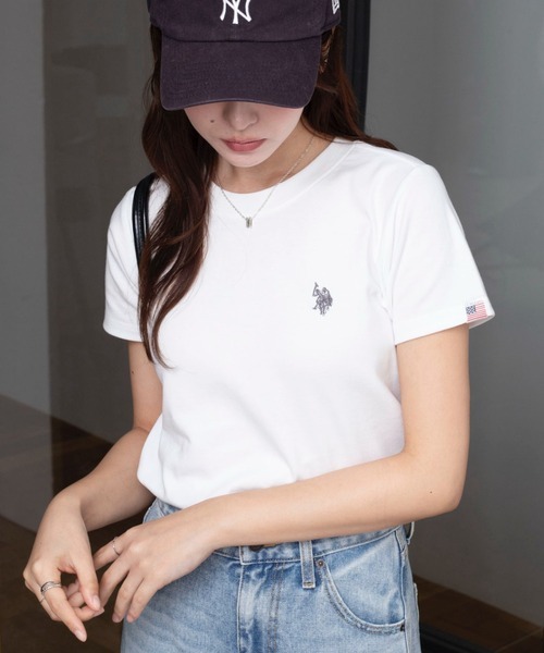 本週限時接單!! 日本🇯🇵連線 U.S. POLO ASSN. x WEGO 刺繡精簡短袖T恤 刺繡 短袖 簡約 T恤 休閒 9色(任買兩件711免運)/預購