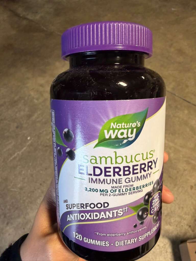 YN141 Natrol 接骨木花軟糖120粒 EXP:2027.09