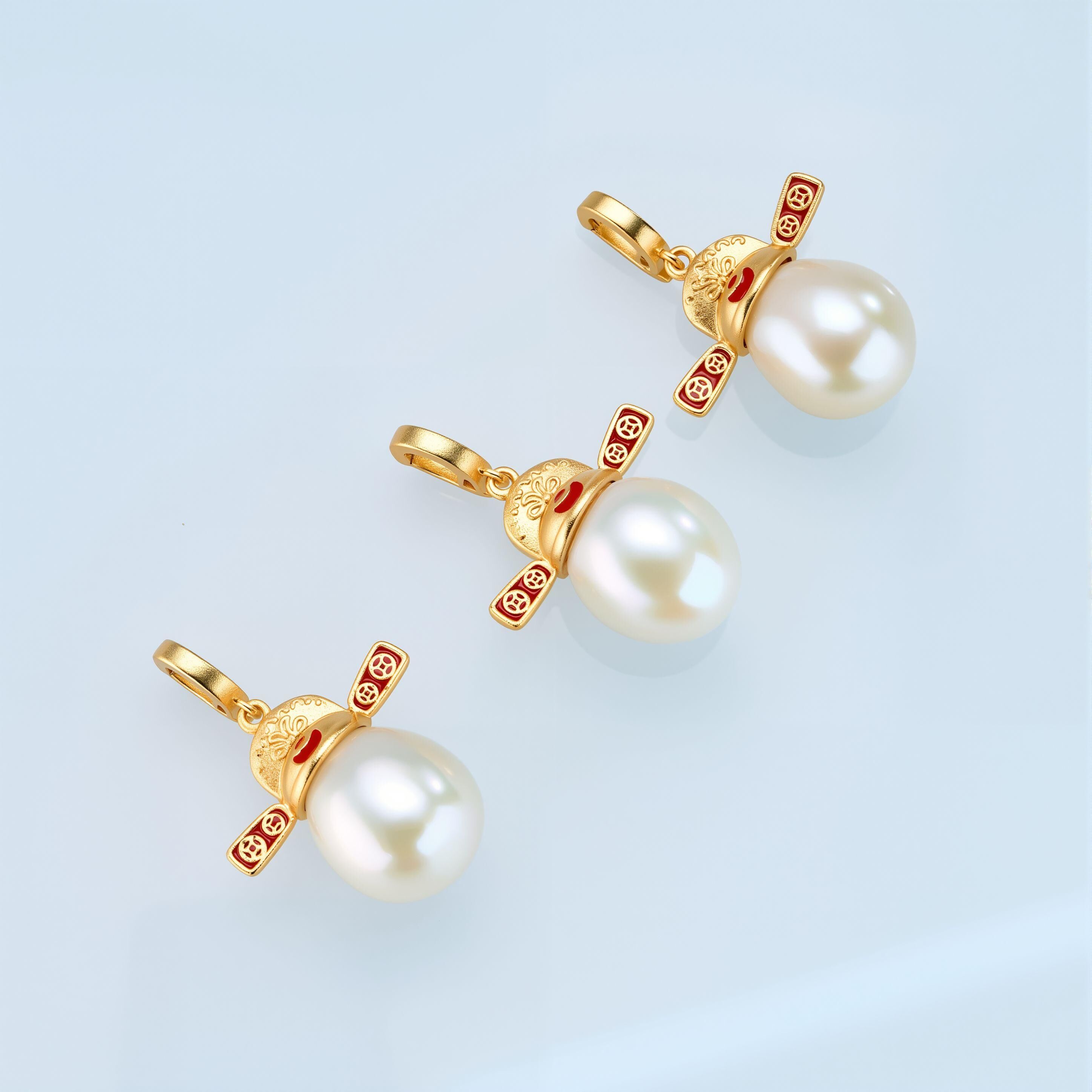 0421sz11-SZHK-PEARL-淡水財神萬能扣【不含鏈】(B13)