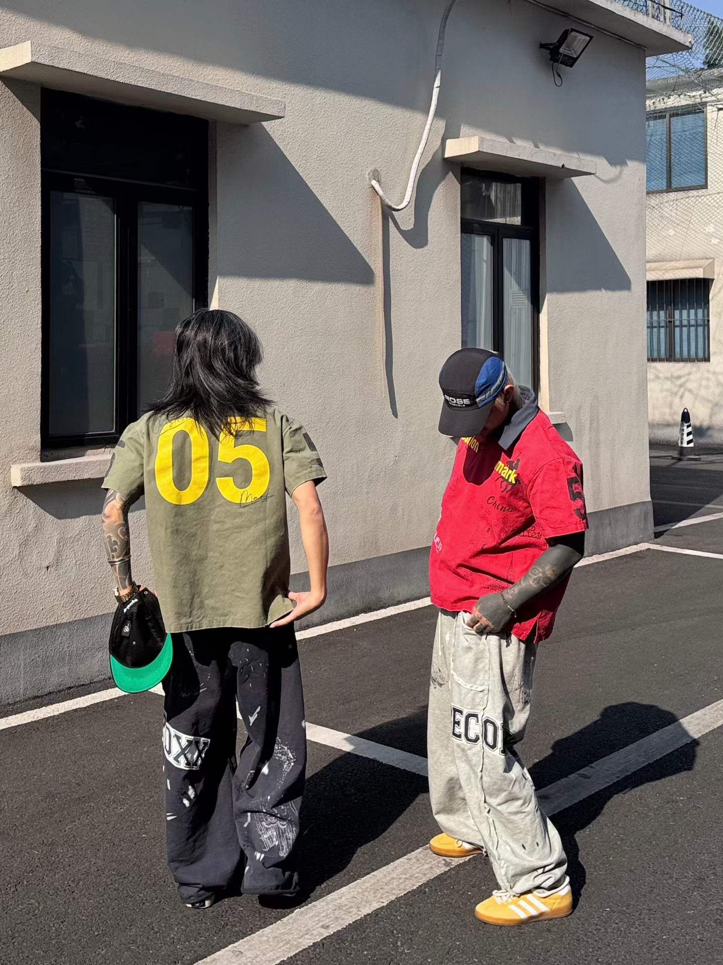 《S.V》美式重工業05圖騰 Polo 衫