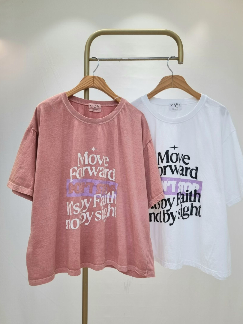 Oversize字母印花系列★有態度的日常穿搭T