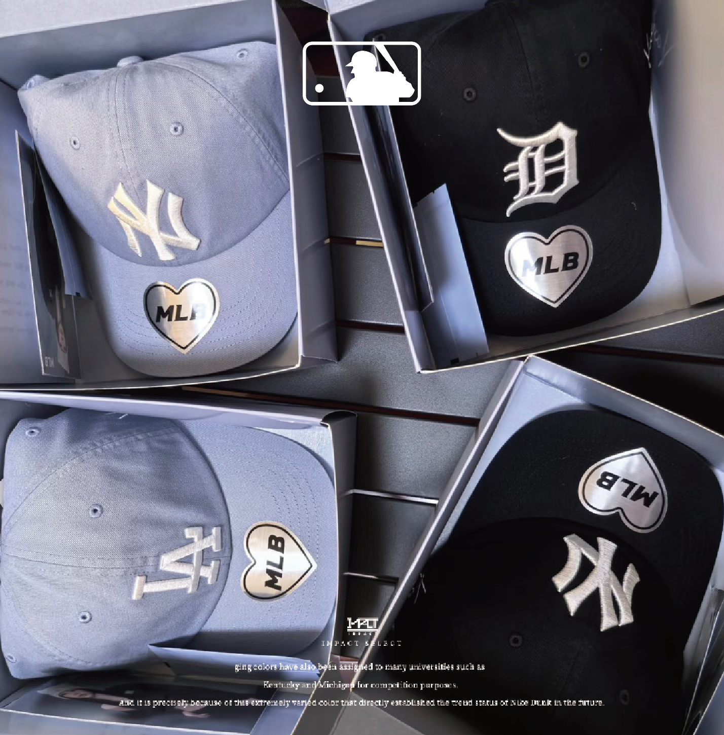 MLB KARINA 柳智敏同款 聯名 簽名老帽 四款 (附禮盒/小卡/明信片)