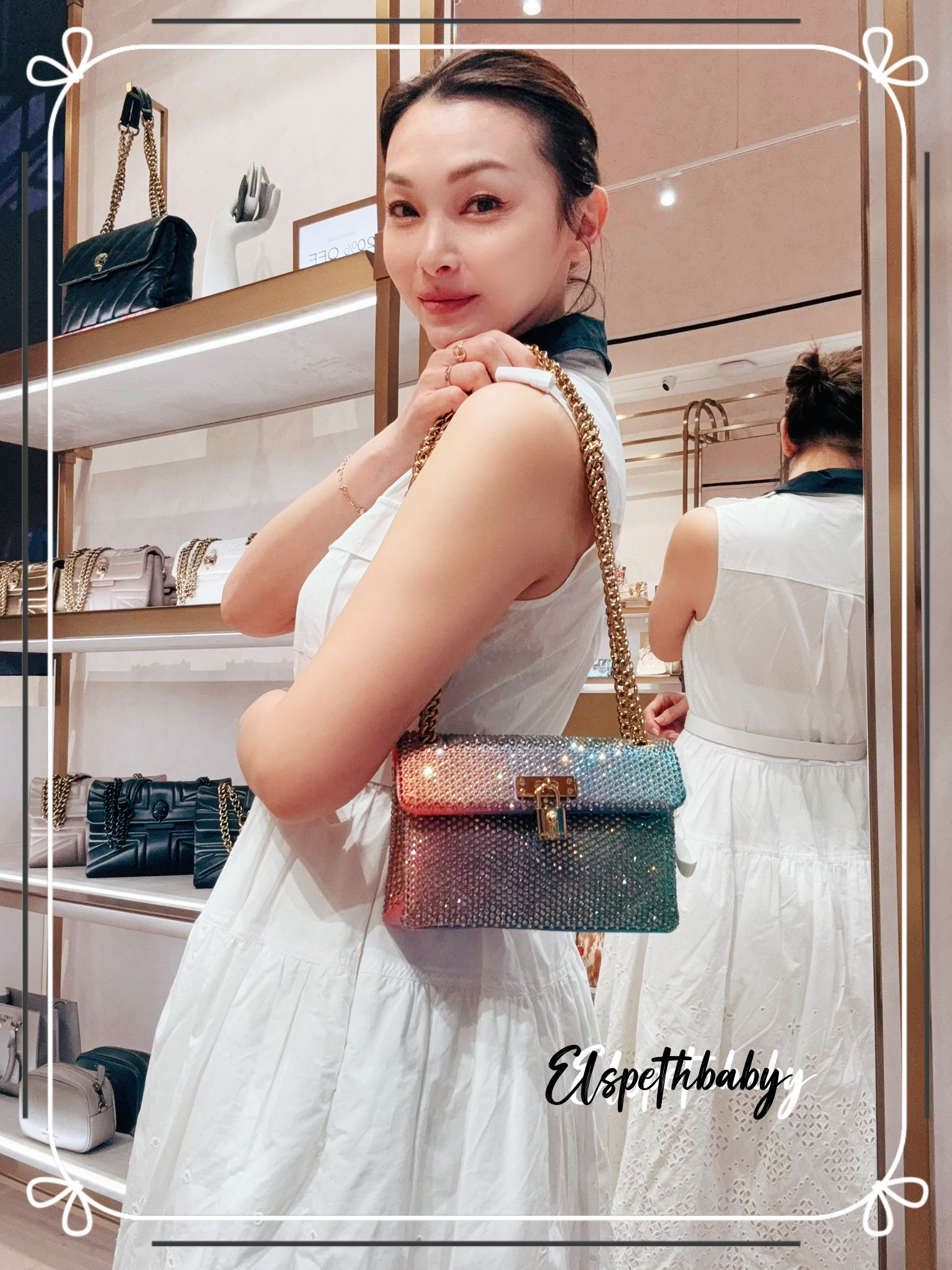 英國代購 -KG Kurt Geiger 美人魚🧜‍♀️FABRIC MINI BRIXTON OTHER