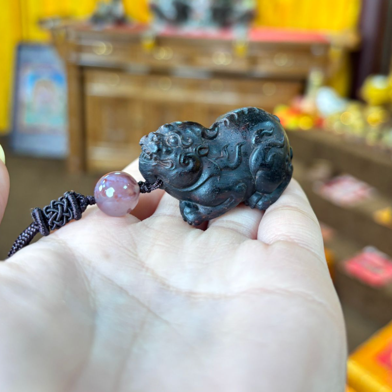 NC260420 - H181-森林舍利仰天降真貔貅繩鏈-(需留中文全名，包集體開光) (預計6月中到貨)(只限尖沙咀門市自取不包郵)