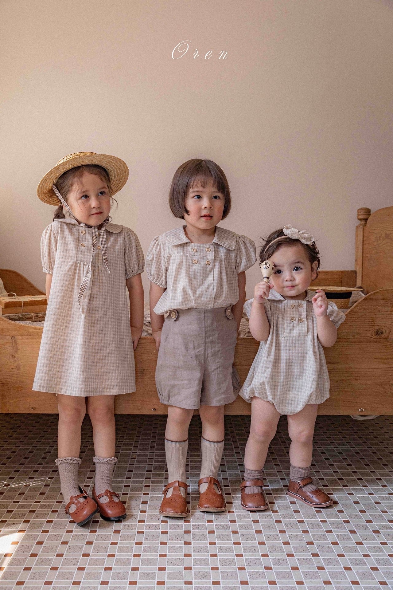 Oren Noah Double Button Suit｜Set｜One-piece