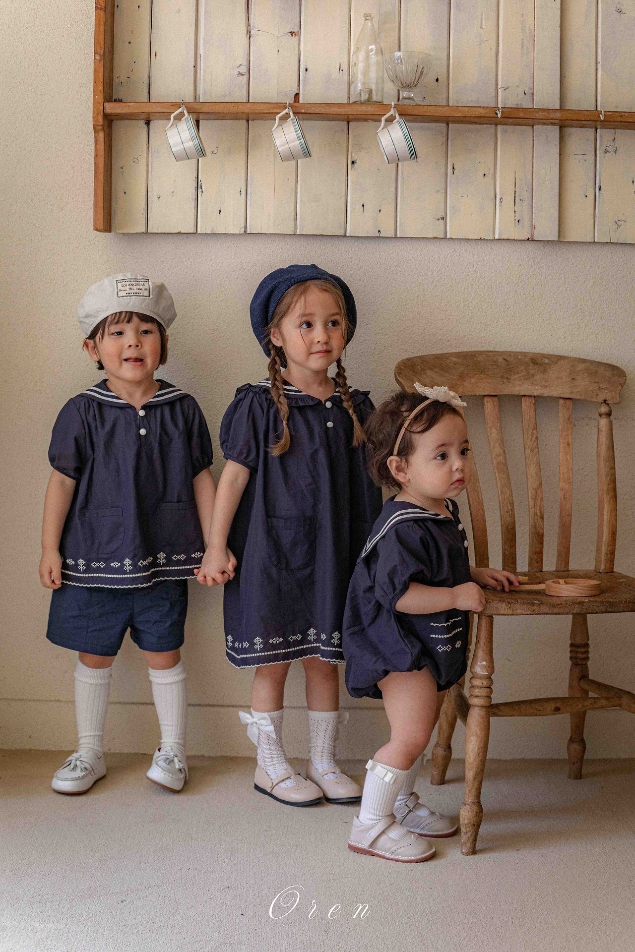 Oren Marinette Marine Suit｜Set｜One-piece