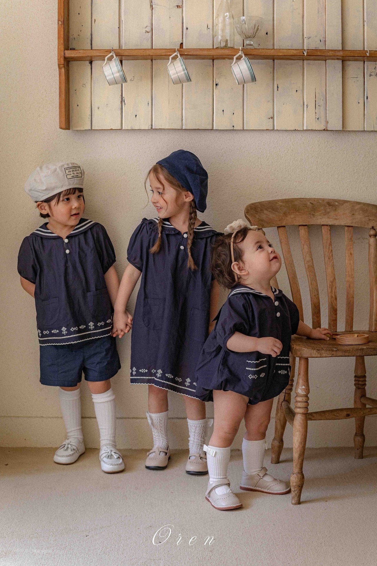 Oren Marinette Marine Suit｜Set｜One-piece