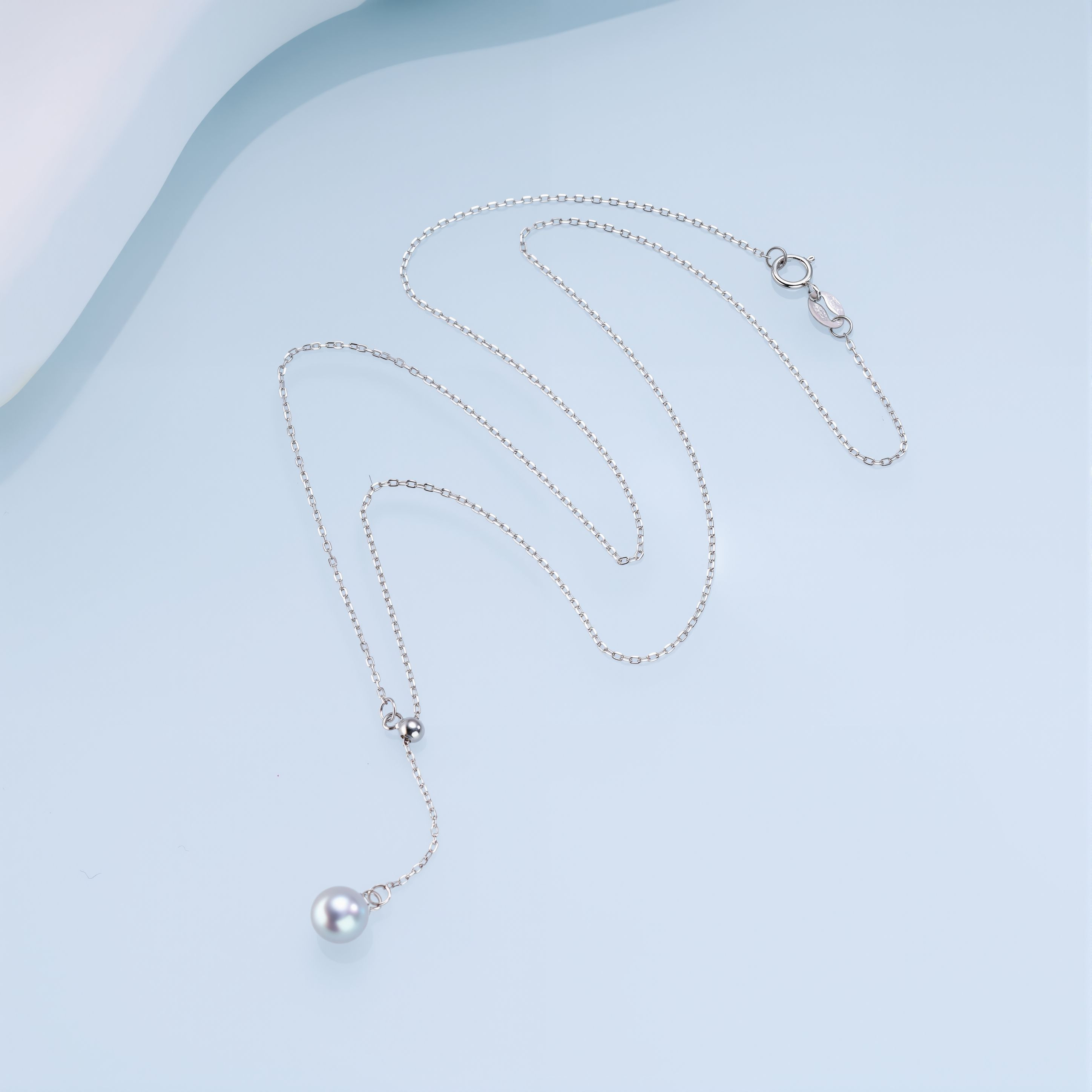 0421sz64-SZHK-PEARL-真多麻抽拉Y鏈(A15)