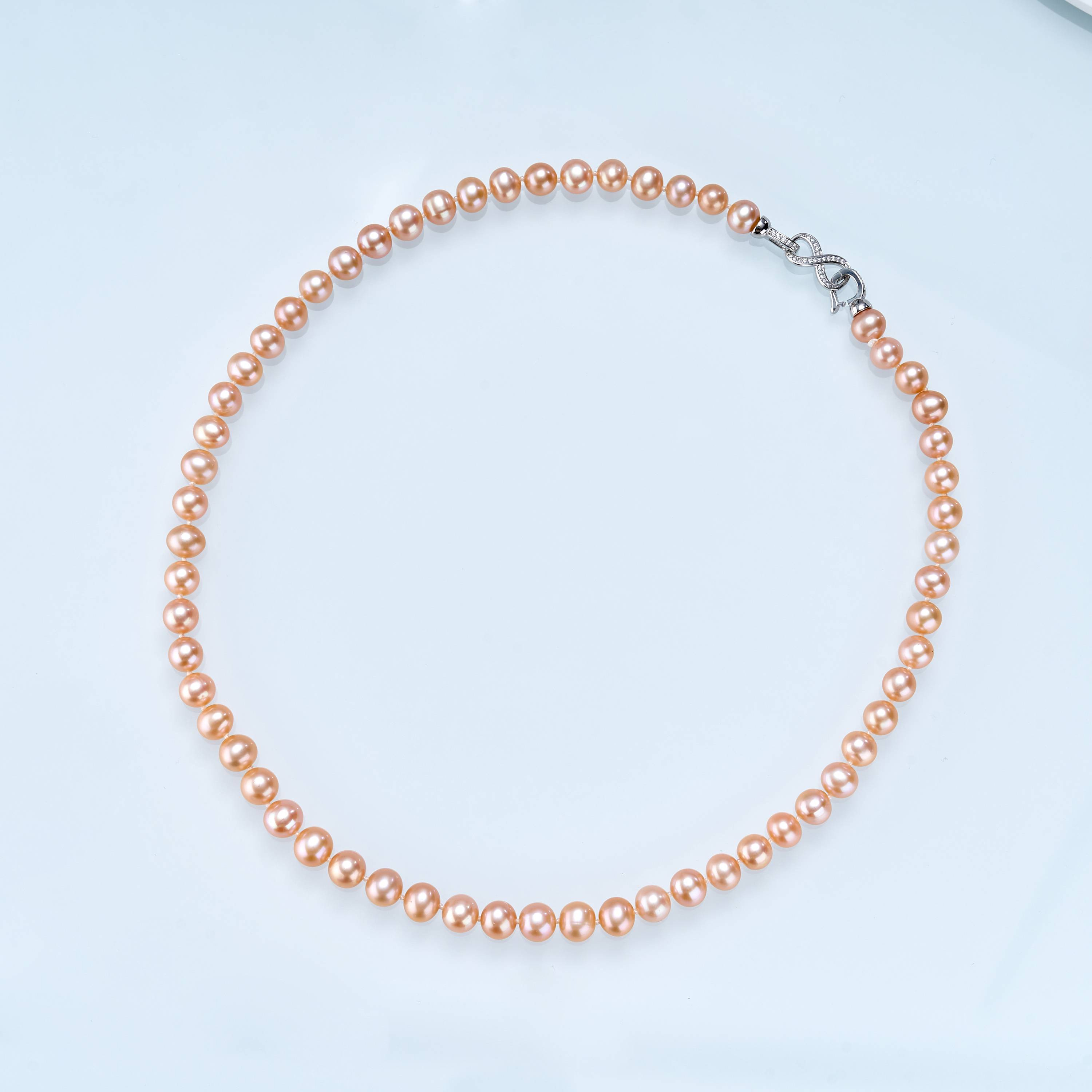 0421sz83-SZHK-PEARL-淡水串鏈4A+彩(A34)