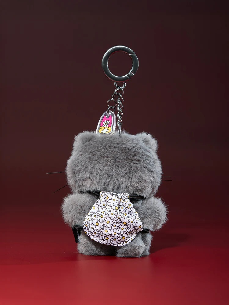 GD ZO&FRIENDS - ZOA PLUSH KEYRING 貓貓鑰匙扣(K3 GD797)