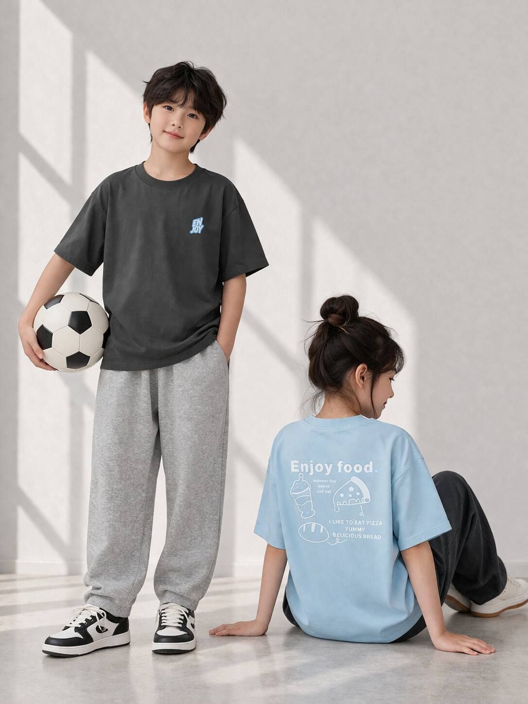 日系趣味純棉短袖衫