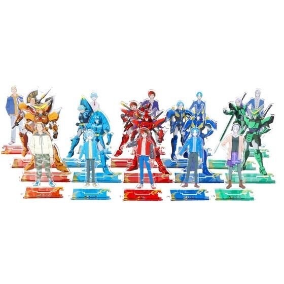 249839 Pbandai 預訂 2026/6月 鎧真伝サムライトルーパー　つながるアクリルスタンド