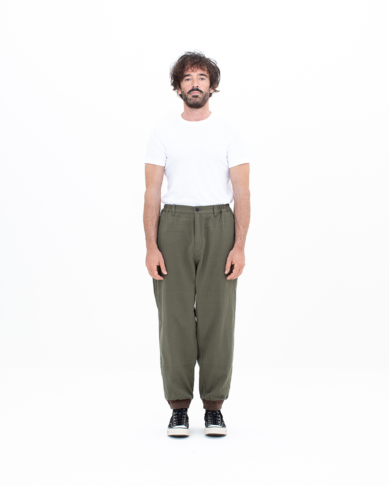 LAST PCS: VISVIM 2026 S/S CADDO PANTS - OLIVE SIZE 4 PRE ORDER ITEM (預訂中)