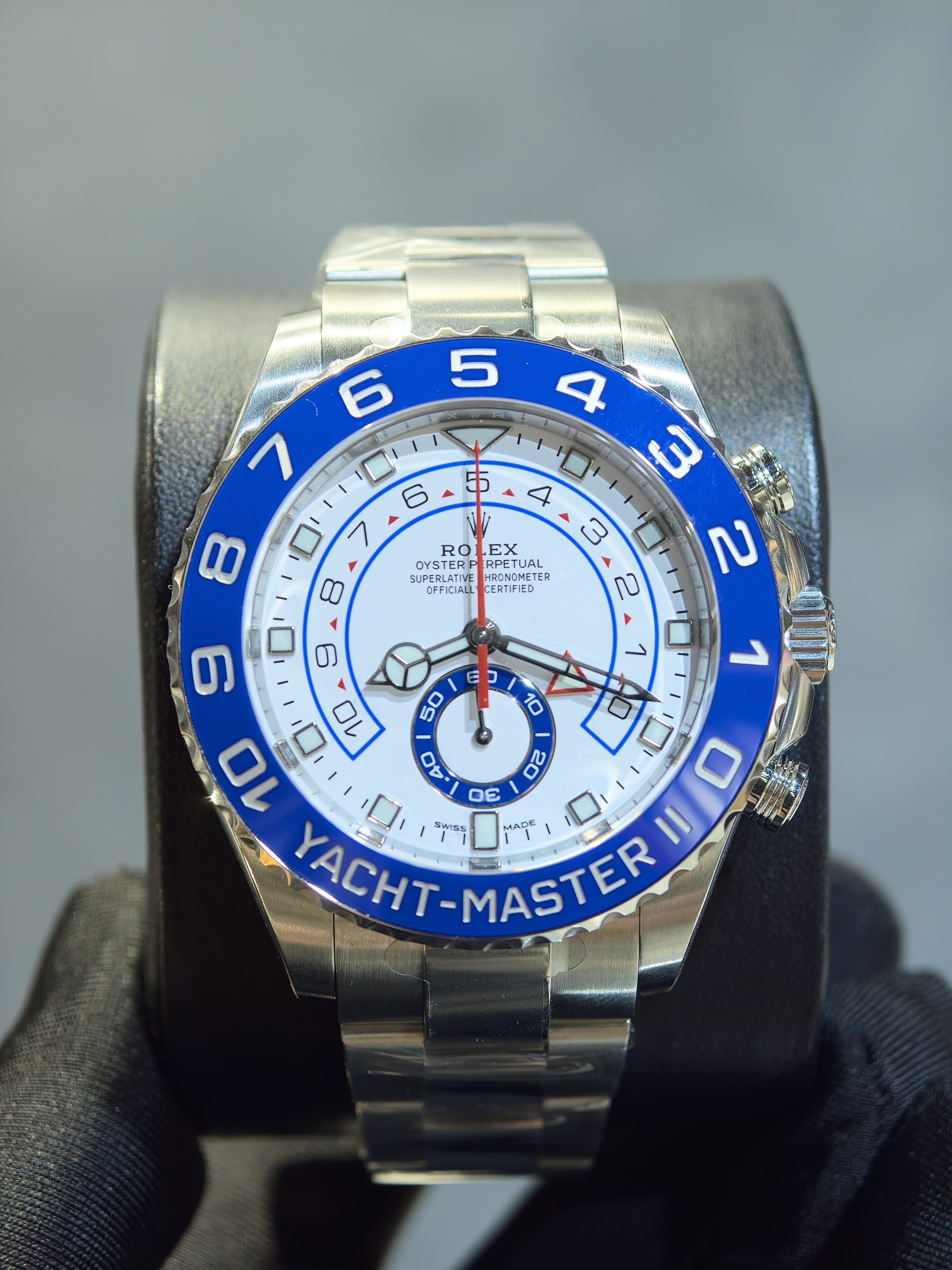 BRAND NEW ROLEX 116680 YACHT MASTER 2 STAINLESS STEEL 44mm